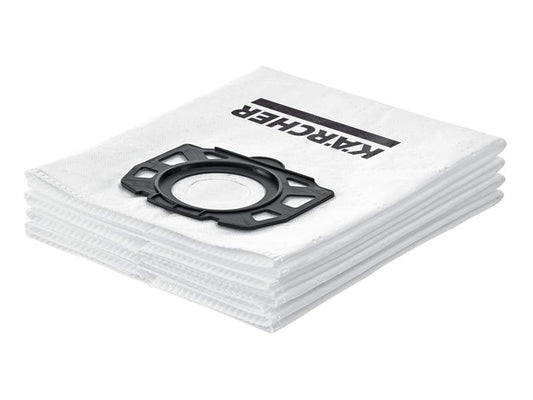 Karcher KFI 487 Fleece Filter Bags (Pack 4) KAR28630060