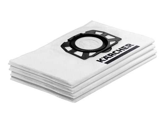 Karcher KFI 357 Fleece Filter Bags (Pack 4) KAR28633140