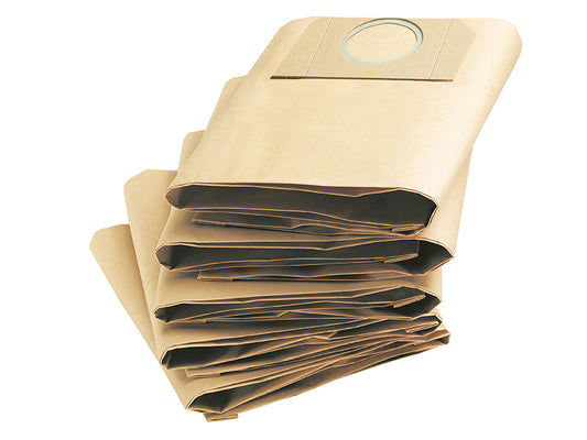 Karcher Dust Bags for A2234 A2200 MV2 and WD2 Vacuum (Pack 5) KAR69043220