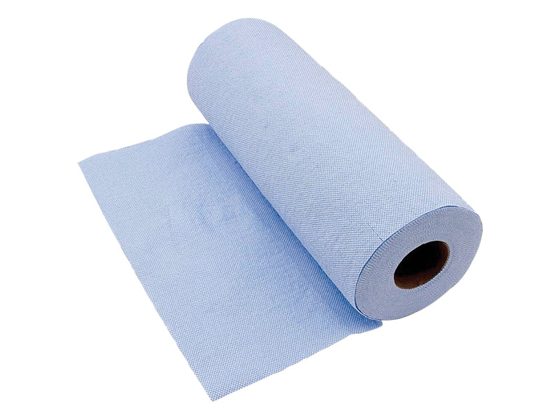 Kimberley Clarke SCOTT® Blue Heavy-Duty Shop Cloth Roll KCL32992B