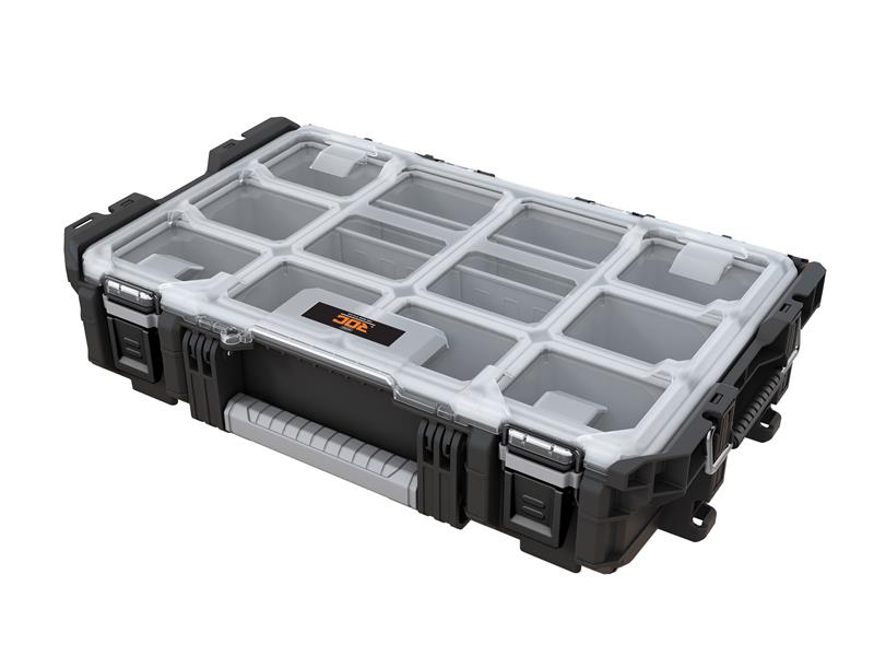 Keter Pro Gear Clear Organiser 56 x 34.5 x 12.8cm Hard Wearing KET257190N