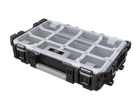 Keter Pro Gear Clear Organiser 56 x 34.5 x 12.8cm Hard Wearing KET257190N