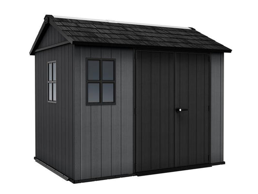 Keter Newton Plus Shed 9.5 x 7ft Colour Grey Direct Delivery KET259689