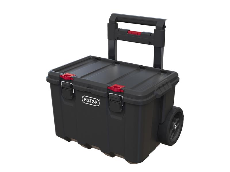 Keter Roc Stack N Roll Cart 7in Wheels Providing Rolling Base KETSNRCART