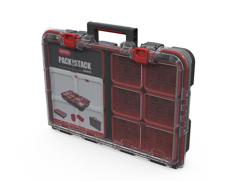 Keter Roc Stack N Roll Modular 3 Part System Heavy Duty KETSNRMOD