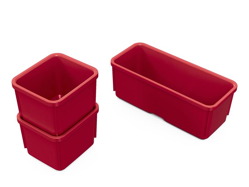 Keter Roc Stack N Roll Modular 3 Part System Heavy Duty KETSNRMOD