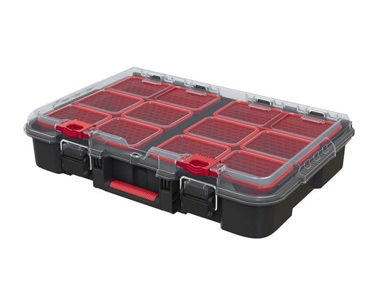 Keter Roc Stack N Roll Organiser Removeable Storage Bins KETSNRORG