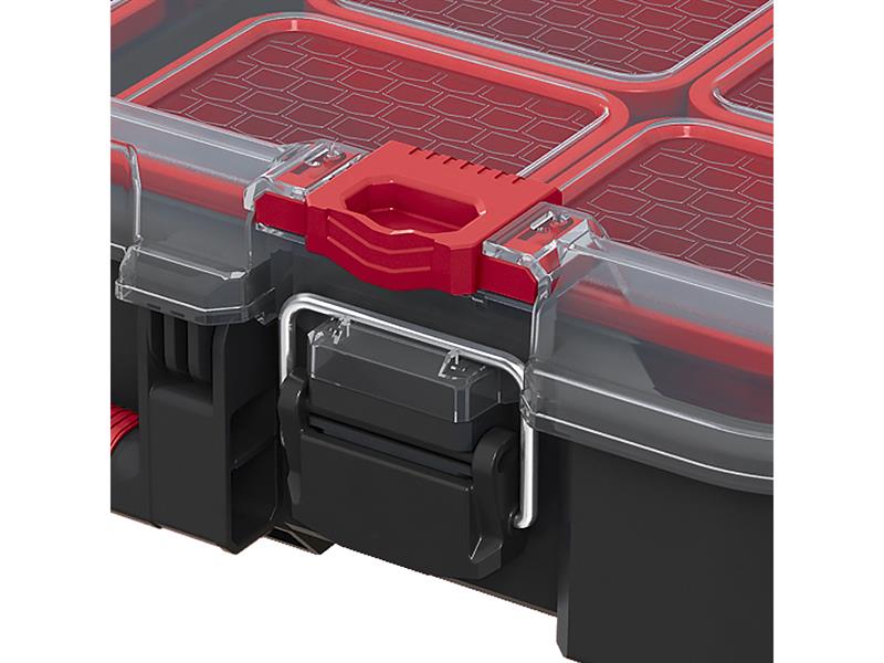 Keter Roc Stack N Roll Organiser Removeable Storage Bins KETSNRORG