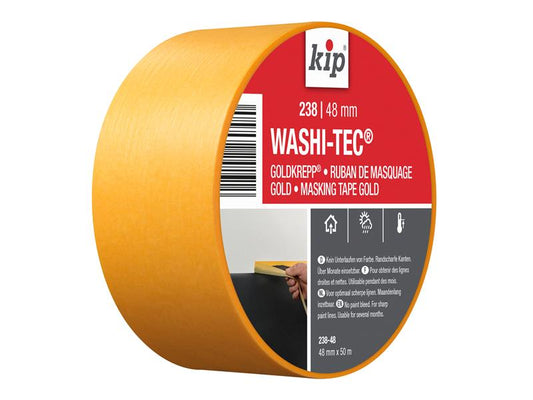 KIP® 238 Premium WASHI-TEC® Masking Tape 48mm x 50m KIP222605