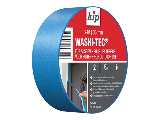 KIP® 246 Premium Outdoor WASHI-TEC® Masking Tape 36mm x 50m KIP222847
