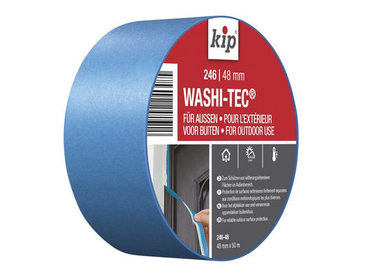 KIP® 246 Premium Outdoor WASHI-TEC® Masking Tape 48mm x 50m KIP222848