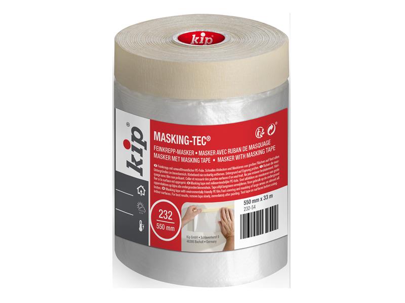 KIP® 232 Plastic Masker Tape 550mm x 33m KIP223509
