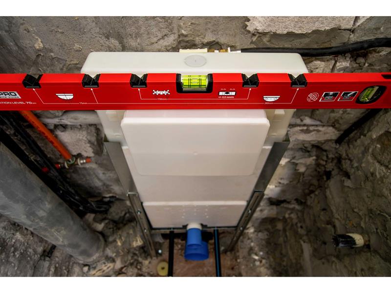 Kapro 108 Plumbing Installation Level 28in Dual View Vial KPOK10870