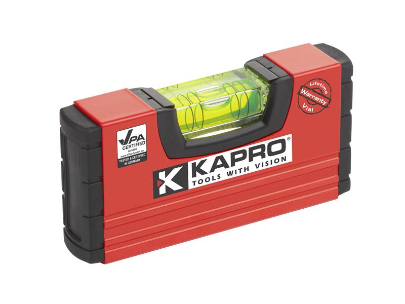 Kapro 246 Handy Pocket Level 10cm Solid Acrylic Shockproof Vial KPOK246