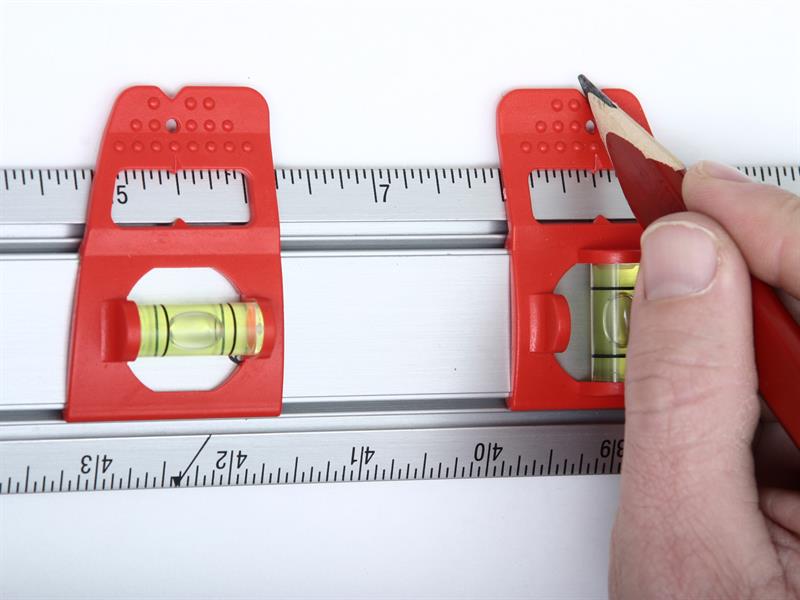 Kapro Set & Match Ruler 60cm with an aluminum straight edge KPOK31460