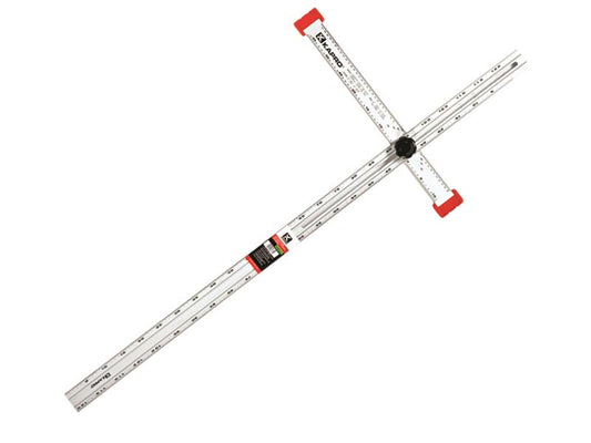 Kapro Adjustable T Square 120cm Anodized Aluminum Finish Dual Marked KPOK317120