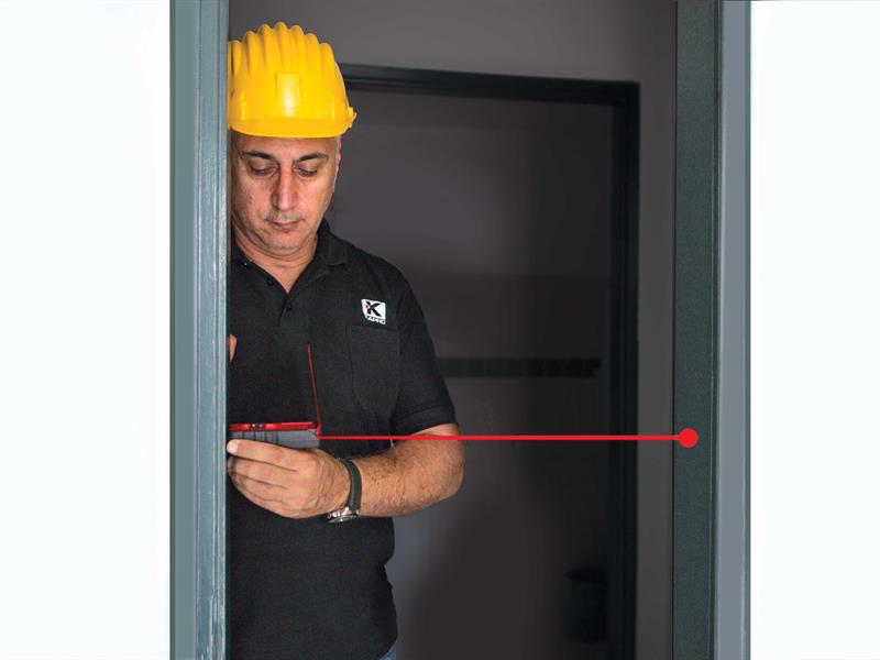 Kapro Kaprometer Distance Measurer Range 30m Backlit LCD Display KPOK363