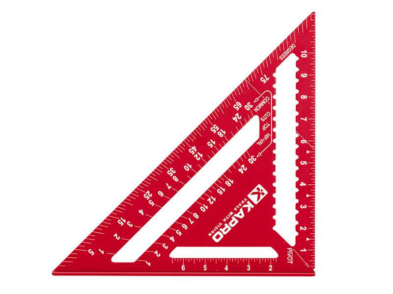 Kapro Rafter Square 7in solid aluminium body fully anodized KPOK4467