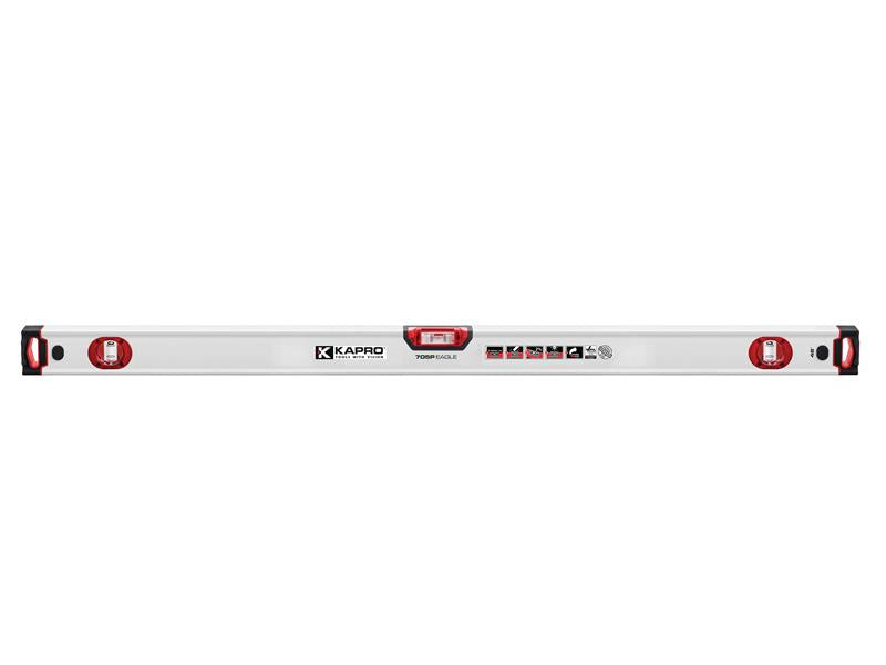 Kapro 705 Eagle Optivision Red Box Level 120cm Shock Proof End Cap KPOK70540120