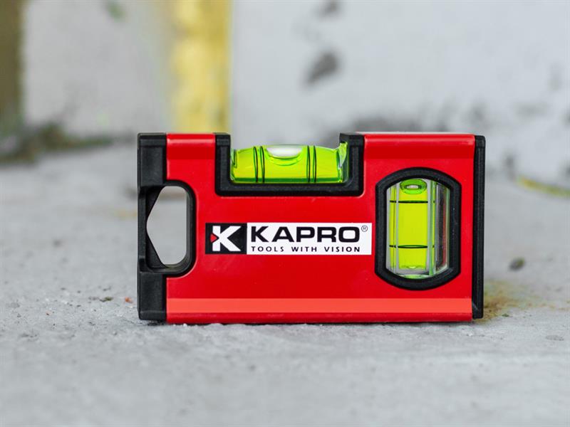 Kapro 771 TWIN Mini Level with Carabiner 10cm Magnetic Base KPOK771M