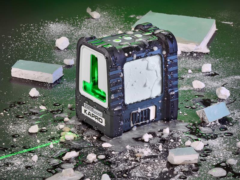 Kapro VHX Prolaser VIP Green Laser With Audio And Visual Level Warning KPOK870G