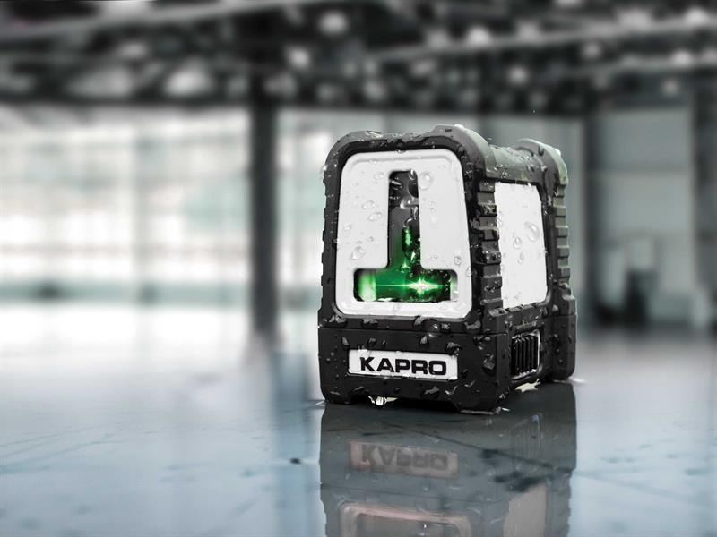 Kapro VHX Prolaser VIP Green Laser With Audio And Visual Level Warning KPOK870G