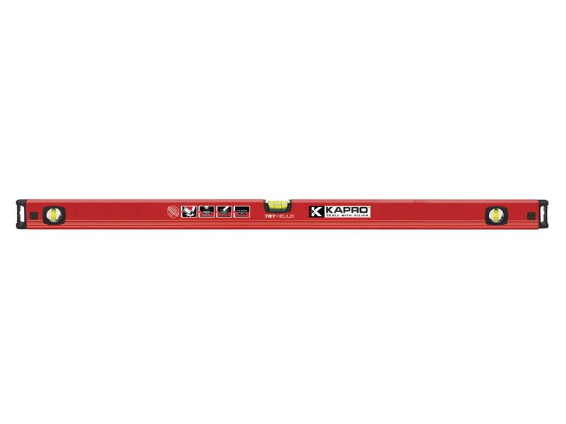 Kapro 787 Helius Magnetic Level 120cm Shockproof Vials KPOK8741120M