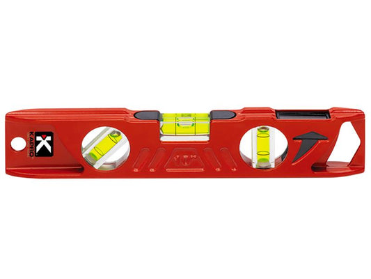 Kapro 923 Cast Torpedo Level 25cm Heavy Duty Cast Aluminium Body KPOK923