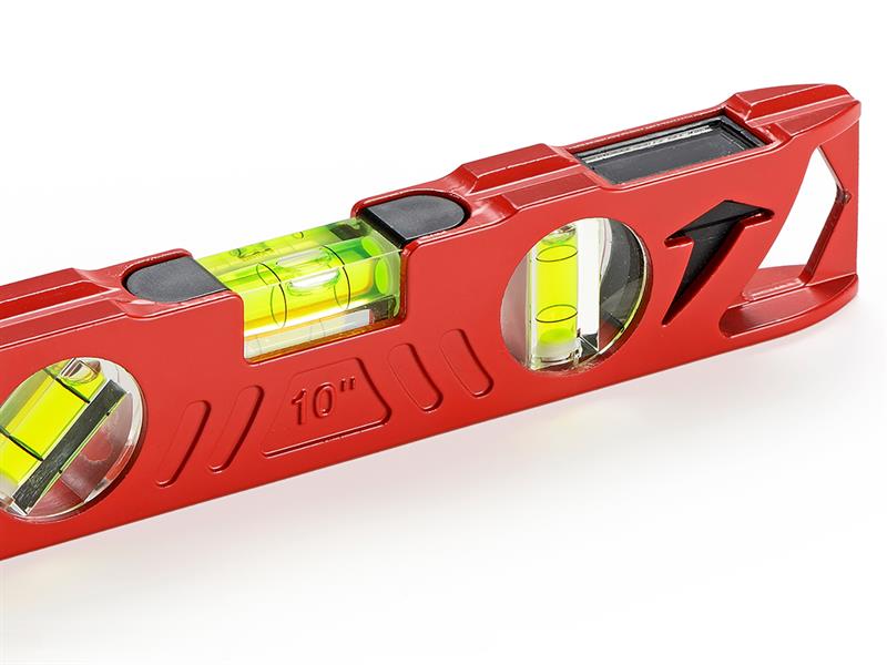 Kapro 923 Cast Torpedo Level 25cm Heavy Duty Cast Aluminium Body KPOK923