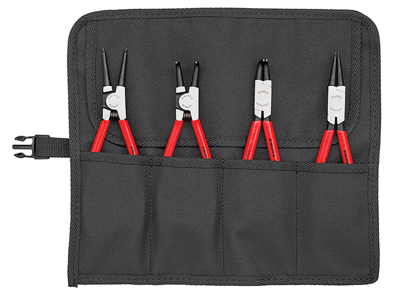 Knipex Circlip Pliers Set in Roll, 4 Piece KPX001956