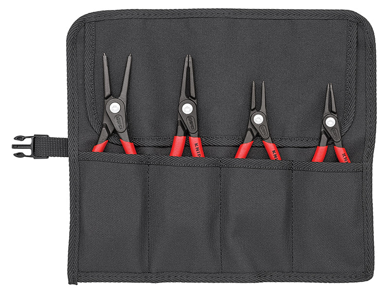 Knipex Precision Circlip Pliers Set in Roll, 4 Piece KPX001957