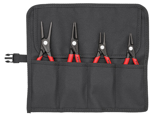 Knipex Precision Circlip Pliers Set in Roll, 4 Piece KPX001957