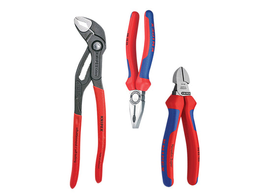 Knipex Bestseller Pliers Set, 3 Piece KPX002009