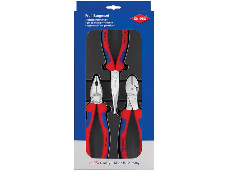 Knipex Assembly Pack Pliers Set, 3 Piece KPX002011