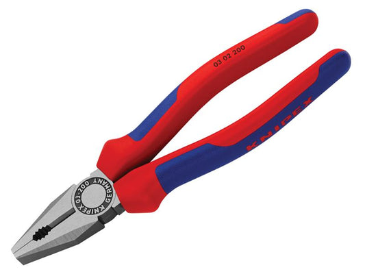 Knipex Combination Pliers Multi-Component Grip 200mm KPX0302200
