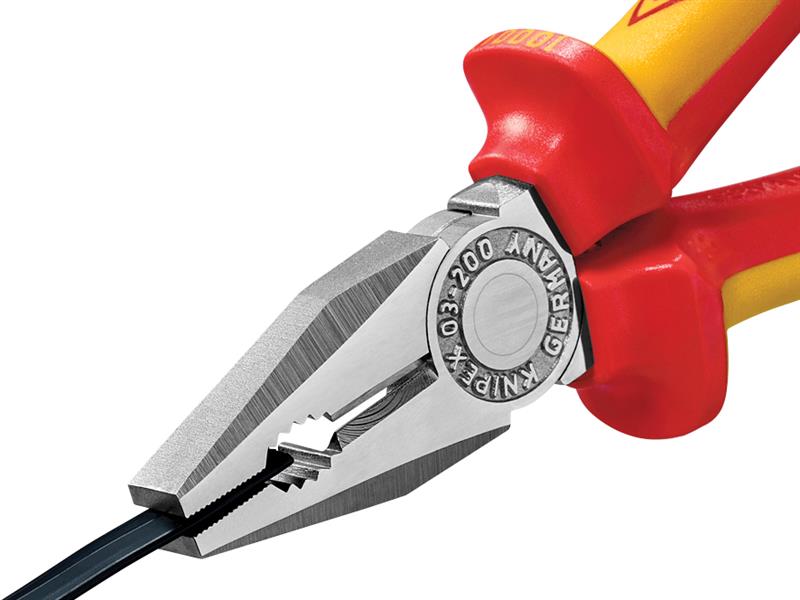 Knipex VDE Combination Pliers 200mm KPX0306200