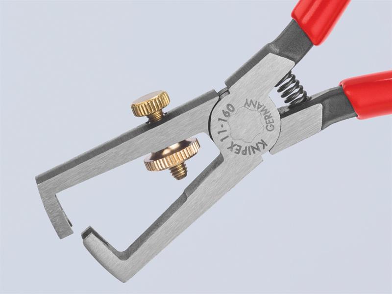Knipex End Wire Insulation Stripping Pliers PVC Grip 160mm KPX1101160