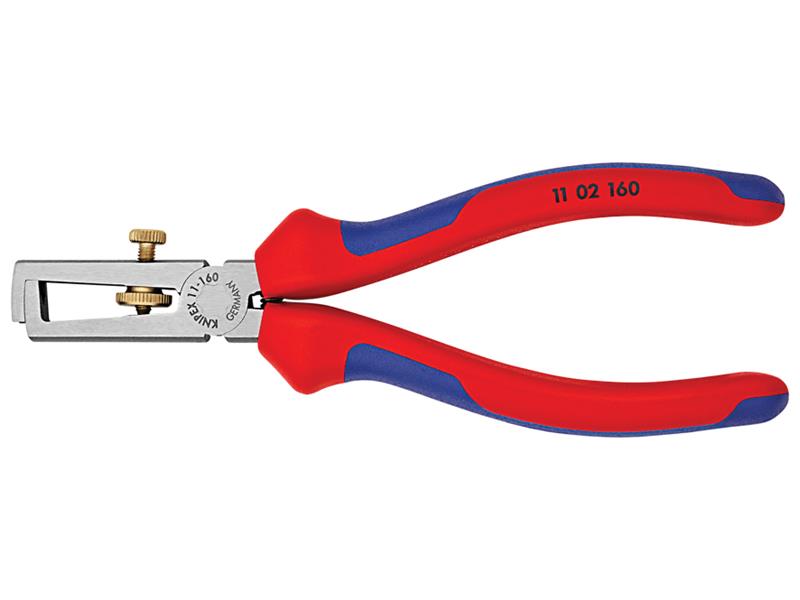 Knipex End Wire Stripping Pliers Multi Component Grip 160mm KPX1102160