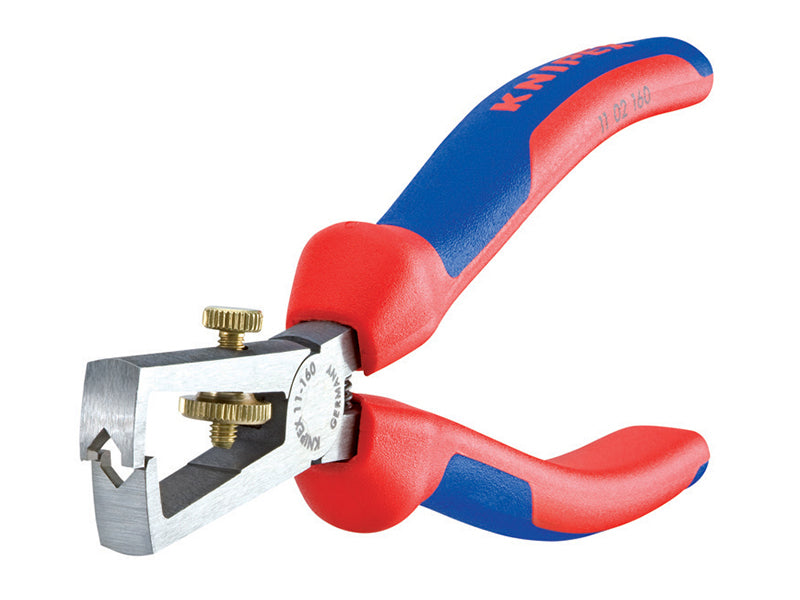 Knipex End Wire Stripping Pliers Multi Component Grip 160mm KPX1102160