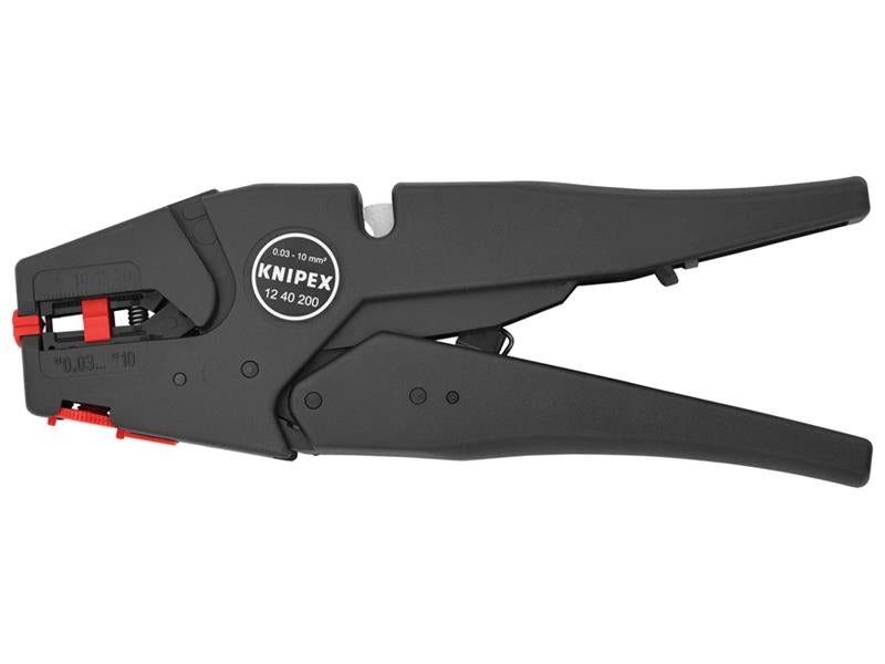 Knipex Self-Adjusting Insulation Stripper 0.03-10mm KPX1240200