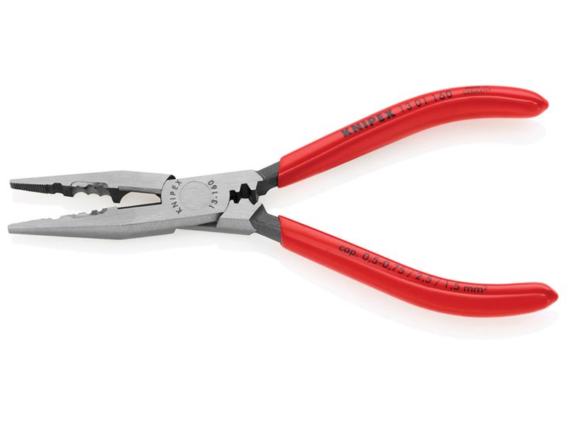 Knipex 4-in-1 Electrician's Pliers PVC Grip 160mm (6.1/4in) KPX1301160