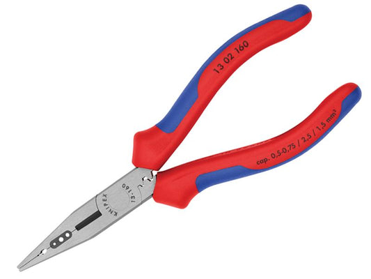 Knipex 4-in-1 Electrician's Pliers Multi-Component Grip 160mm (6.1/4in) KPX1302160