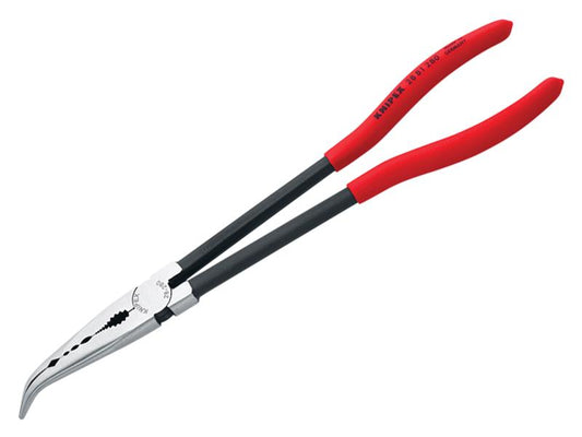 Knipex Long Reach Bent Needle Nose Pliers 280mm KPX2881280