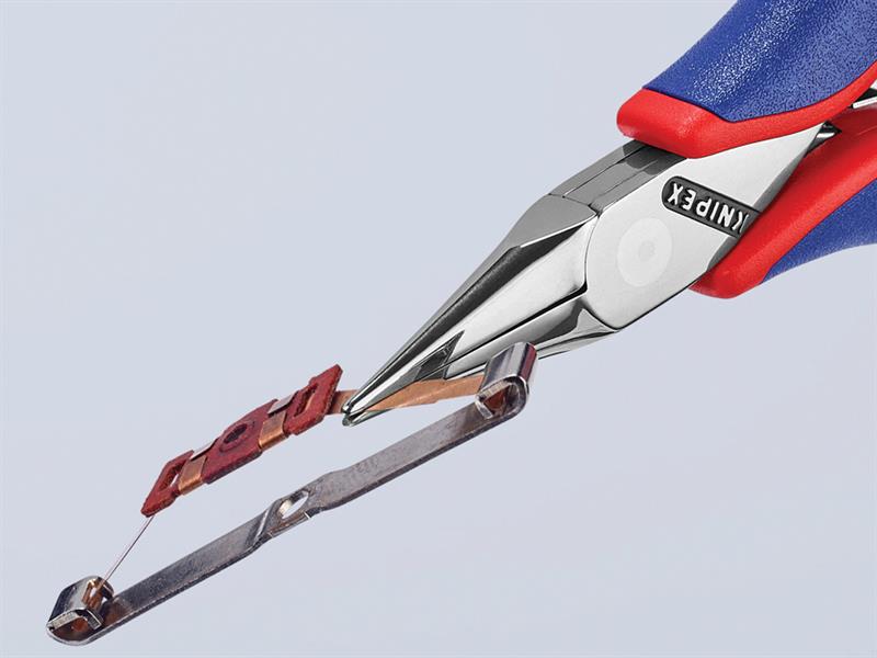 Knipex Half Round Electronics Pliers Multi-Component Grip 115mm KPX3522115