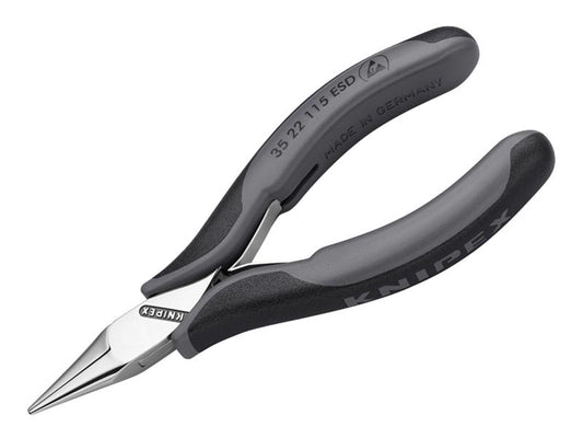 Knipex ESD Electronics Half Round Pliers 115mm KPX3522ESD