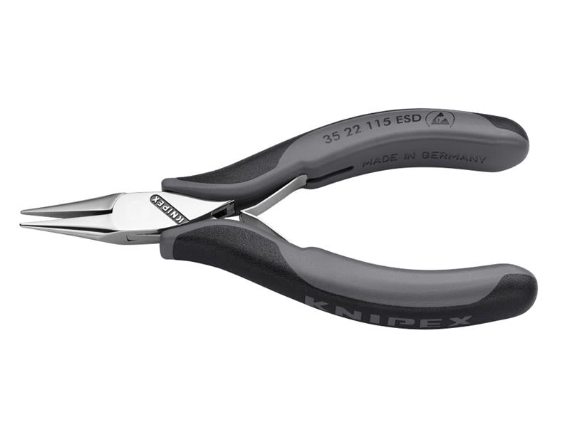 Knipex ESD Electronics Half Round Pliers 115mm KPX3522ESD