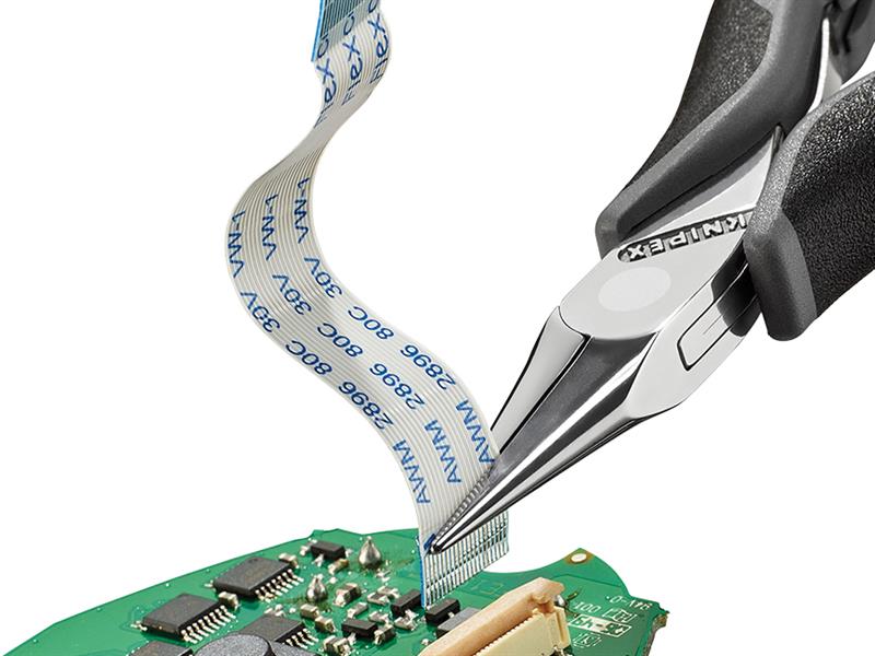 Knipex ESD Electronics Half Round Pliers 115mm KPX3522ESD