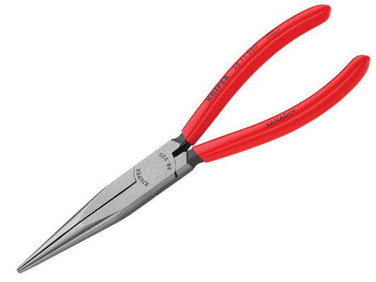 Knipex Mechanic's Long Nose Pliers PVC Grip 200mm (8in) KPX3811200