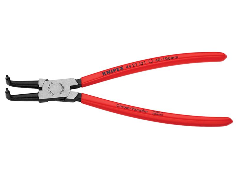 Knipex Circlip Pliers Internal 90° Bent Tip 40 - 100mm J31 KPX4421J31