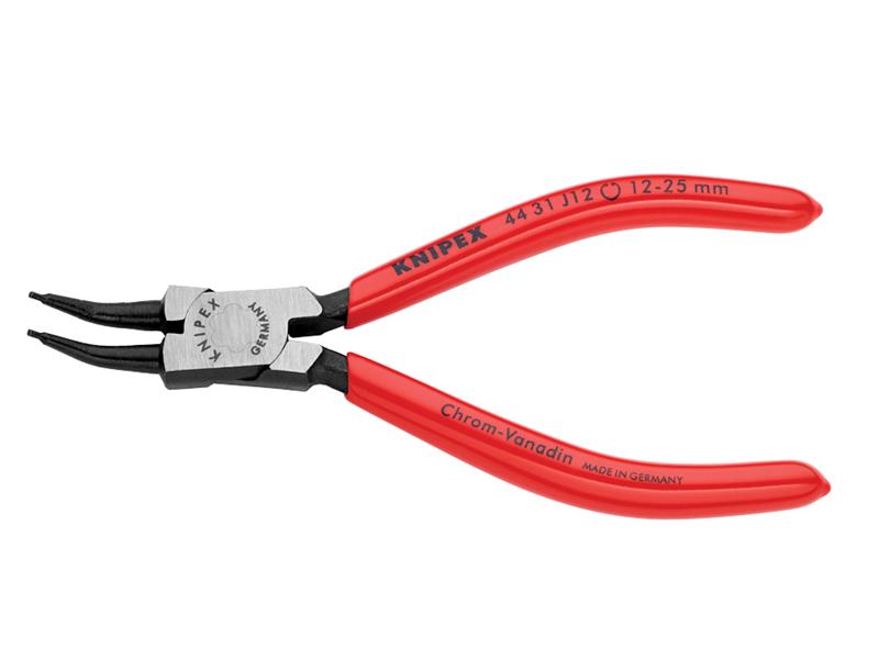 Knipex Circlip Pliers Internal 45° Bent Tip 12-25mm J12 KPX4431J12